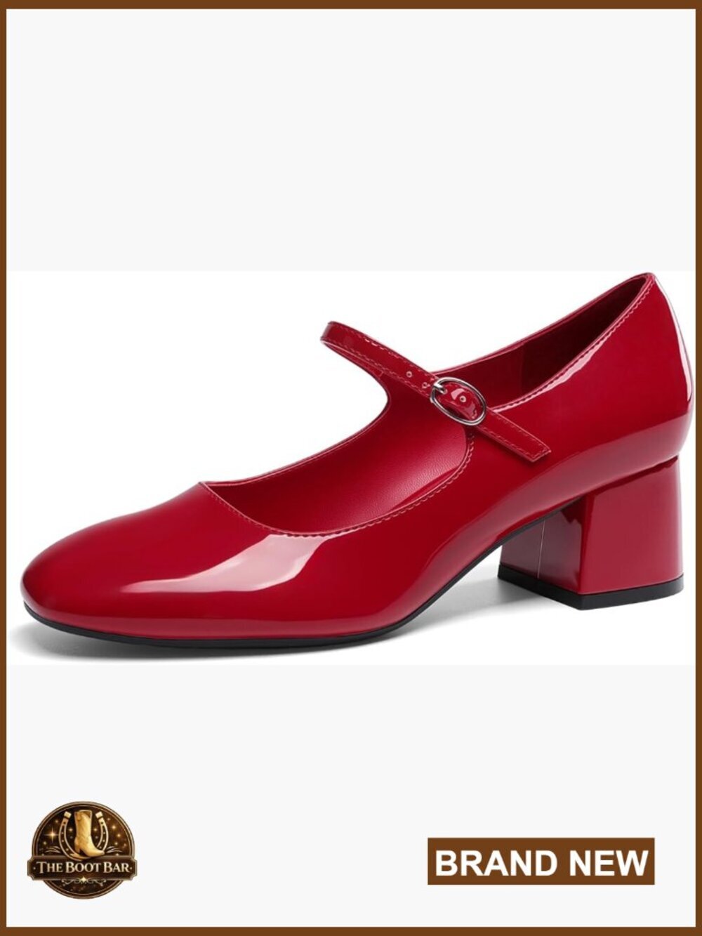 Mary Jane Pumps Chunky Heel 2.17in Round Toe Comfort Dress Shoes